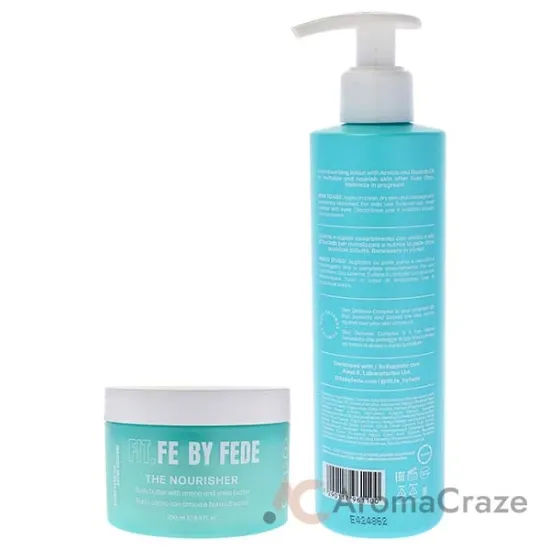 Picture of Fit.Fe By Fede kit by Fit.Fe By Fede for Women - 2 Pc Kit 8.4oz The Reviver Body Lotion, 8.4oz The Nourisher Body Butter