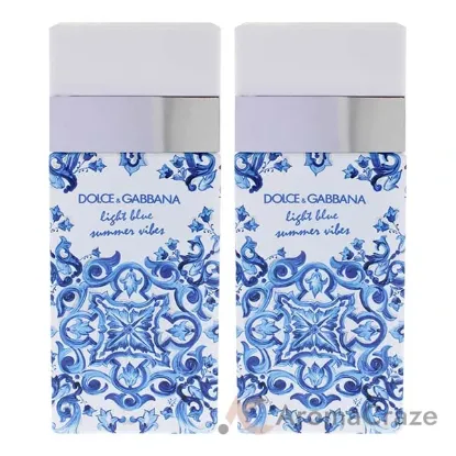 Picture of Light Blue Summer Vibes by Dolce and Gabbana for Women - 3.3 oz EDT Spray - Pack of 2