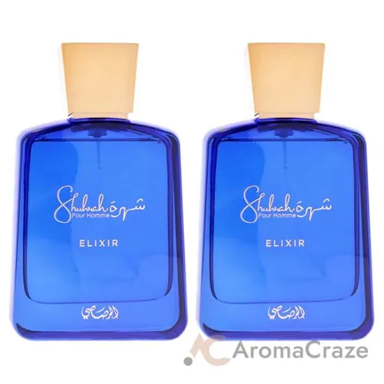Picture of Shuhrah Elixir by Rasasi for Men - 3 oz EDP Spray - Pack of 2