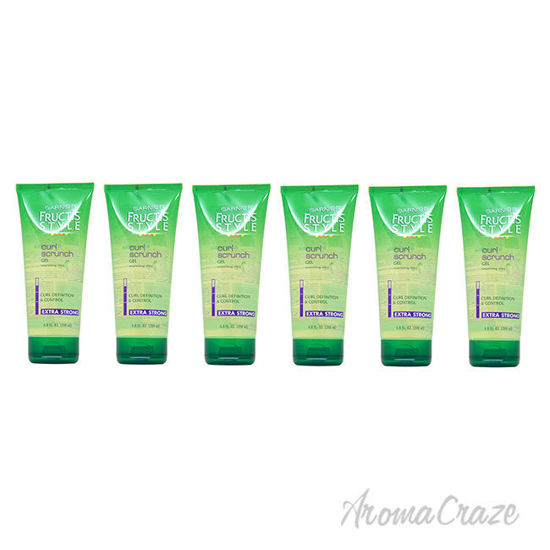 Picture of Fructis Style Curl Scrunch Gel Curl Definition Control Extra Strong by Garnier for Unisex 6.8 oz Gel Pack of 6