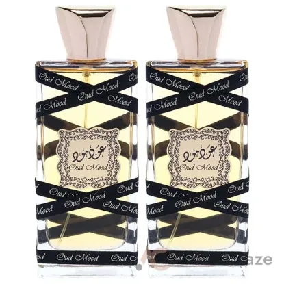 Picture of Oud Mood by Lattafa for  Unisex - 3.4 oz EDP Spray - Pack of 2