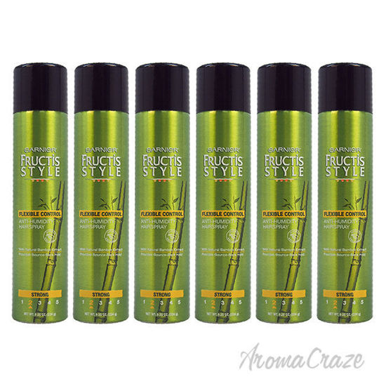 Picture of Fructis Style Flexible Control Anti Humidity Strong Hairspray by Garnier for Unisex 8.25 oz Hairspray Pack of 6