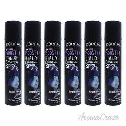 Picture of Advanced Hairstyle Boost It High Lift Creation Spray Strong Hold by LOreal for Unisex 5.3 oz Hairspray Pack of 6