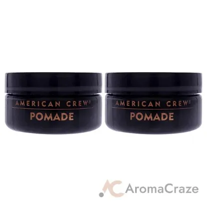 Picture of Pomade for Hold Shine by American Crew for Men - 1.7 oz Pomade  - Pack of 2