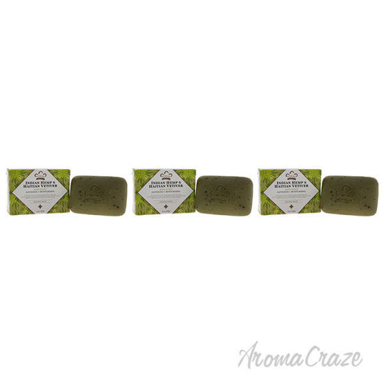 Picture of Indian Hemp and Haitian Vetiver Bar Soap by Nubian Heritage for Unisex 