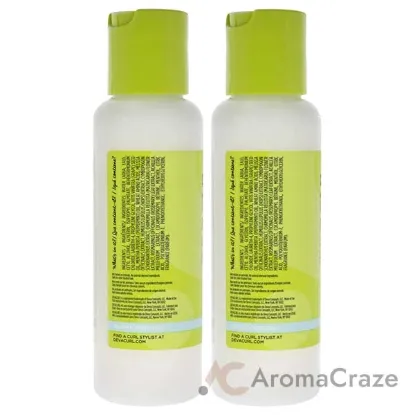 Picture of DevaCurl No-Poo Zero Lather Conditioning Cleanser by DevaCurl for Unisex - 3 oz Cleanser - Pack of 2