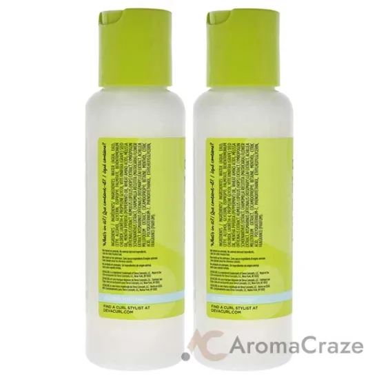 Picture of DevaCurl No-Poo Zero Lather Conditioning Cleanser by DevaCurl for Unisex - 3 oz Cleanser - Pack of 2