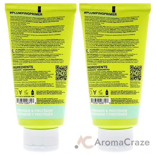 Picture of Plumping Primer Gel-NP by DevaCurl for Unisex - 5 oz Gel - Pack of 2