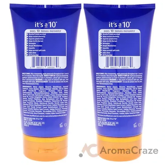 Picture of Miracle Deep Conditioner Plus Keratin by Its A 10 for Unisex - 5 oz Conditioner - Pack of 2