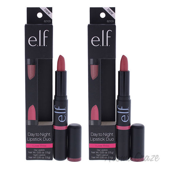 Picture of Day to Night Lipstick Duo - I Love Pinks by e.l.f. for Women - 2 x 0.01 oz  