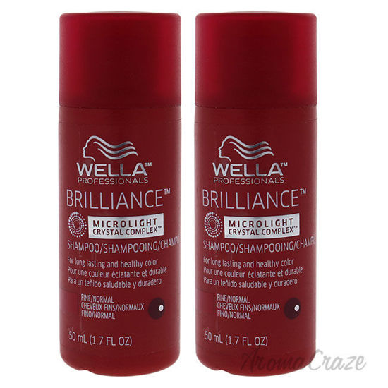 Picture of Brilliance Shampoo For Fine to Normal Colored Hair by Wella for Unisex - 1.7 oz  