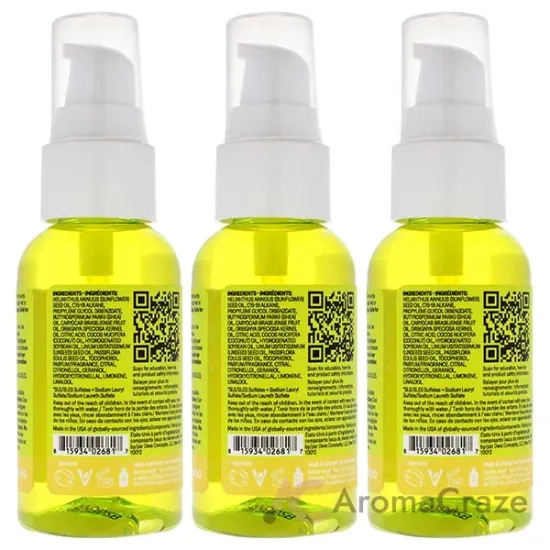 Picture of High Shine Nourishing Anti-Frizz Oil-NP by DevaCurl for Unisex - 1.7 oz Oil - Pack of 3