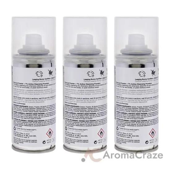 Picture of First Class Charcoal Detox Dry Shampoo by IGK for Unisex - 2 oz Dry Shampo - Pack of 3