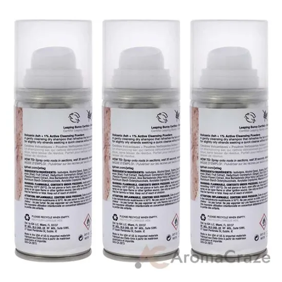 Picture of Jet Lag Weightless Dry Shampoo by IGK for Unisex - 2 oz Dry Shampoo - Pack of 3