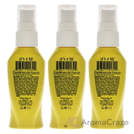 Picture of Miracle Leave-In for Blondes by Its A 10 for Unisex - 2 oz Treatment - Pack of 3