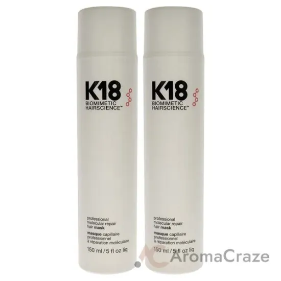 Picture of Professional Molecular Repair Hair Mask by K18 Hair for Unisex - 5 oz Masque - Pack of 2