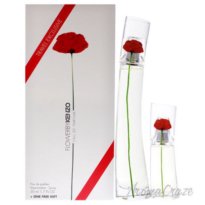 Picture of Flower by Kenzo for Women 2 Pc Gift Set 1.7oz EDP Spray, 0.5oz EDP Travel Spray