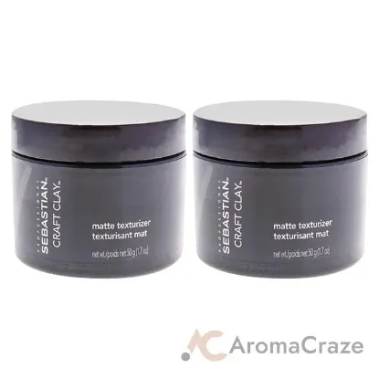 Picture of Craft Clay Remoldable Matte Texturizer by Sebastian for Unisex - 1.7 oz Clay - Pack of 2