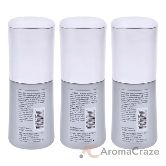 Picture of Platinum Blow Dry Spray by Kenra for Unisex - 3.4 oz Hair Spray - Pack of 3