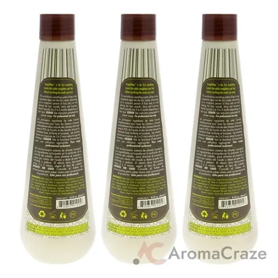 Picture of Straightwear Smoother Straightening Solution by Macadamia Oil for Unisex - 8.5 oz Treatment - Pack of 3