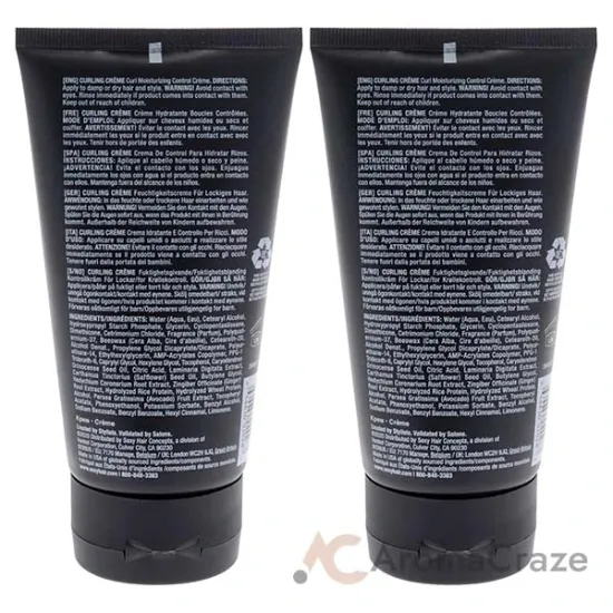 Picture of Style Sexy Hair Curling Creme by Sexy Hair for Unisex - 5.1 oz Cream - Pack of 2