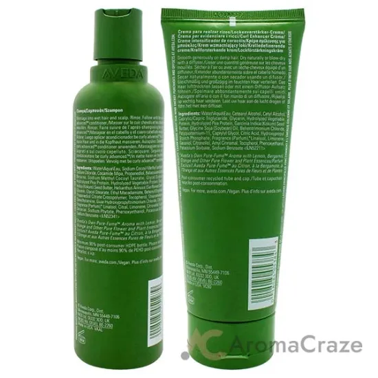 Picture of Be Curly Advanced Kit by Aveda for Unisex - 2 Pc Kit 8.5oz Shampoo, 6.7oz Enhancer Cream