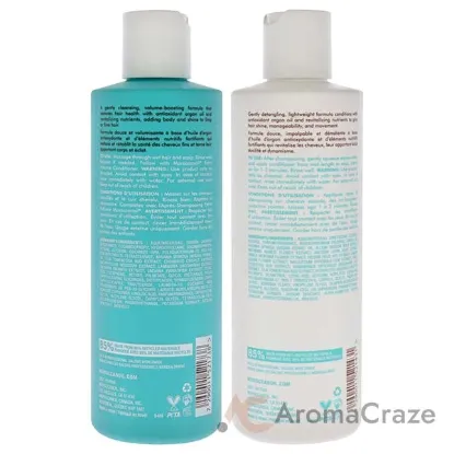Picture of Extra Volume Kit by MoroccanOil for Unisex - 2 Pc Kit 8.5oz Shampoo, 8.5oz Conditioner