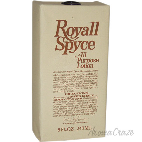 Picture of Royall Spyce Cologne by Royall Fragrances for Men 8 oz Lotion