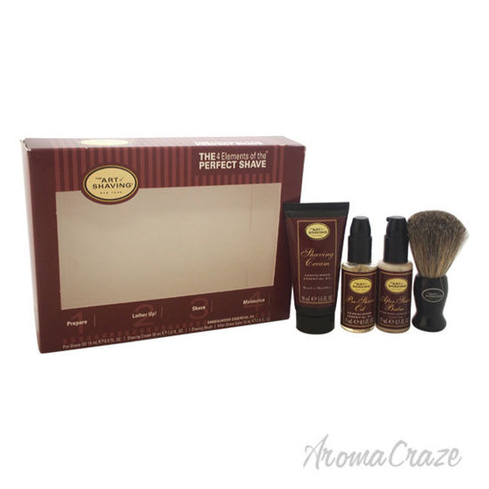 Picture of The 4 Elements of The Perfect Shave Starter Kit Sandalwood by The Art of Shaving for Men