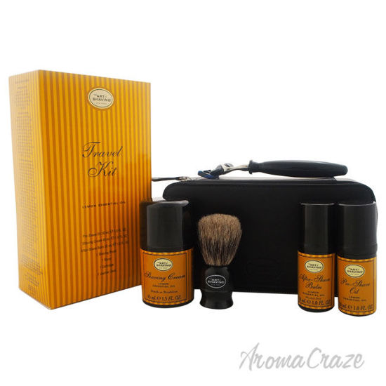Picture of Travel Kit Lemon by The Art of Shaving for Men 7 Pc Kit