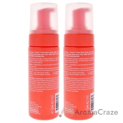 Picture of Style Plus Treat Yuzu Plus Plum Oil Full Miracle Styling Foam by Briogeo for Unisex - 5 oz Mousse - Pack of 2