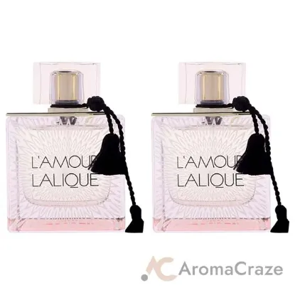Picture of LAmour by Lalique for Women - 3.3 oz EDP Spray - Pack of 2