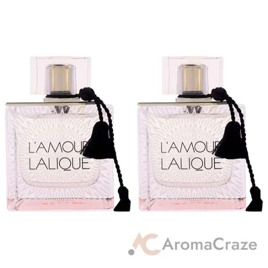 Picture of LAmour by Lalique for Women - 3.3 oz EDP Spray - Pack of 2