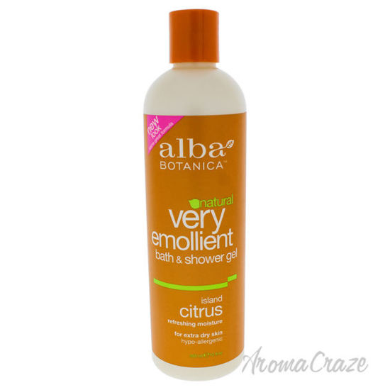 Picture of Very Emollient Bath & Shower Gel Island Citrus by Alba Botanica for Unisex 12 oz Shower Gel