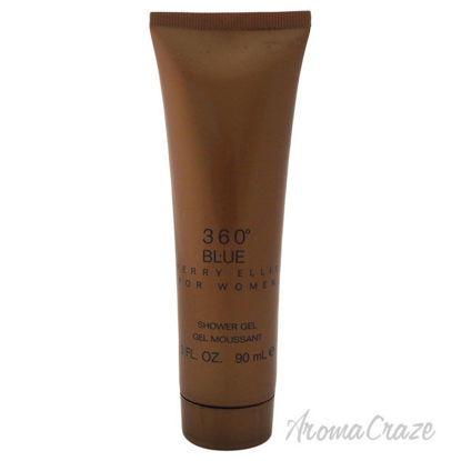 Picture of 360 Blue by Perry Ellis for Women 3 oz Shower Gel