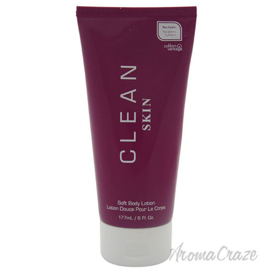 Picture of Skin by Clean for Women 6 oz Soft Body Lotion