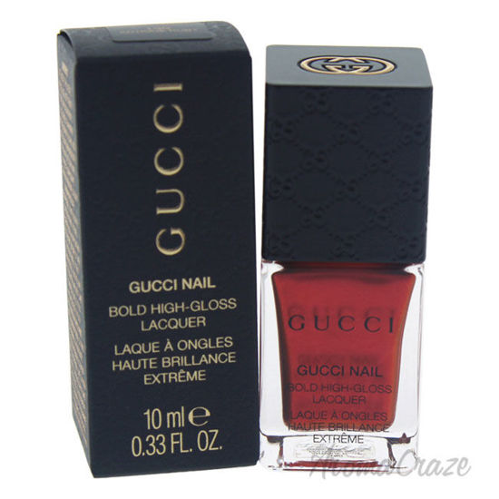 Picture of Bold High Gloss Lacquer 190 Antique Ruby by Gucci for Women 0.33 oz Nail Polish