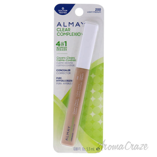 Picture of Clear Complexion Concealer 200 Light Medium by Almay for Women 0.18 oz Concealer