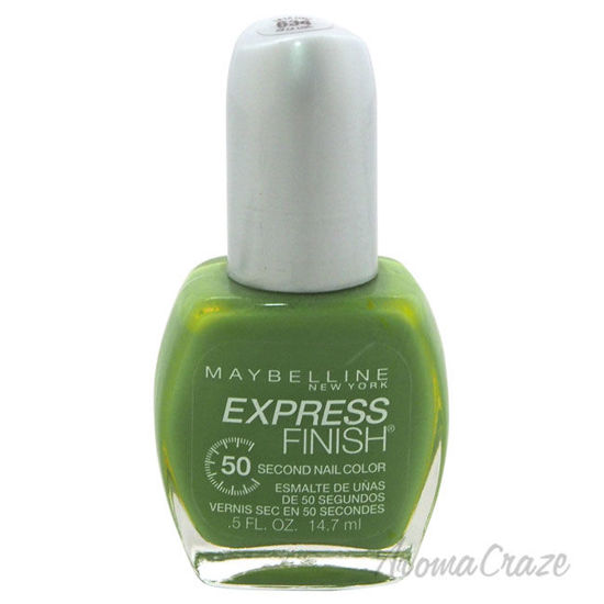 Picture of Express Finish 50 Second Nail Color 634 La La Lime by Maybelline for Women 0.5 ml Nail Polish