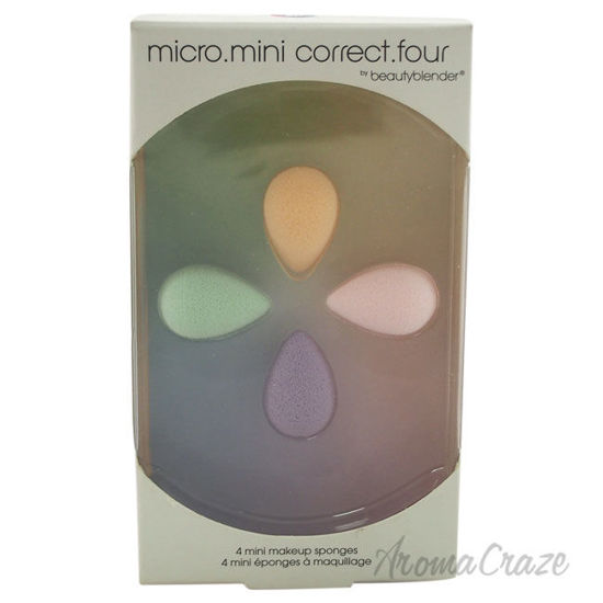 Picture of Micro.Mini Correct.Four by BeautyBlender for Women 4 Pc Kit Mini Makeup Sponge