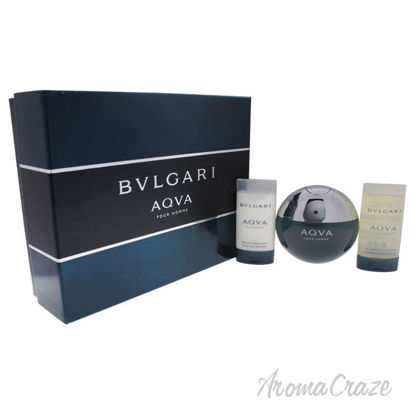 Picture of Bvlgari Aqva by Bvlgari for Men 3 Pc Gift Set