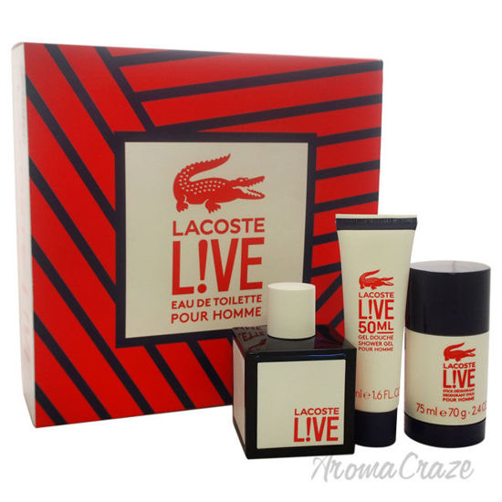 Picture of Lacoste Live by Lacoste for Men 3 Pc Gift Set