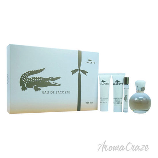 Picture of Lacoste Eau De Lacoste Femme by Lacoste for Women 4 Pc Gift Set