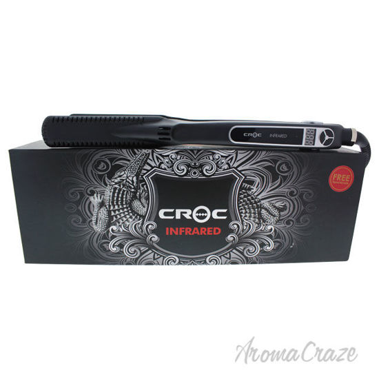 Picture of Croc Infrared Flat Iron Black by Croc for Unisex 1 Inch Flat Iron