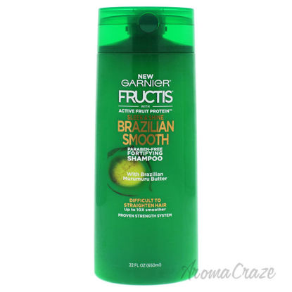 Picture of Fructis Sleek Shine Brazilian Smooth Shampoo by Garnier for Unisex 22 oz Shampoo