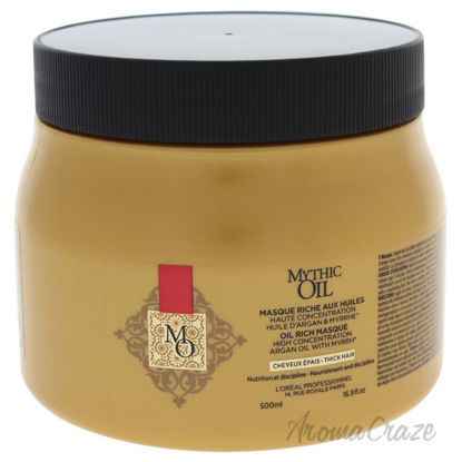 Picture of Mythic Oil Rich Masque by LOreal Professional for Unisex 16.9 oz Masque