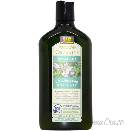 Picture of Organics Volumizing Rosemary Shampoo by Avalon Organics for Unisex 11 oz Shampoo