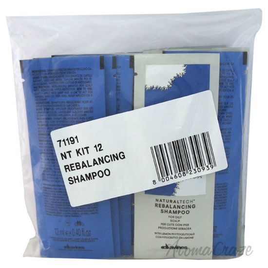 Picture of Naturaltech Rebalancing Shampoo Sachet Kit by Davines for Unisex 12 x 0.40 oz Shampoo