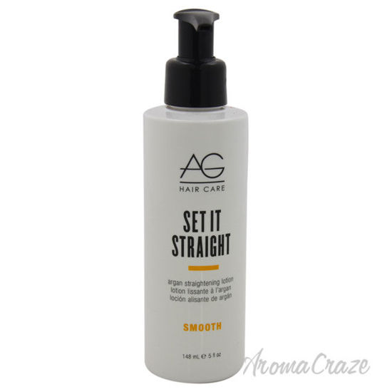 Picture of Set It Straight Argan Straightening Lotion by AG Hair Cosmetics for Unisex 5 oz Lotion