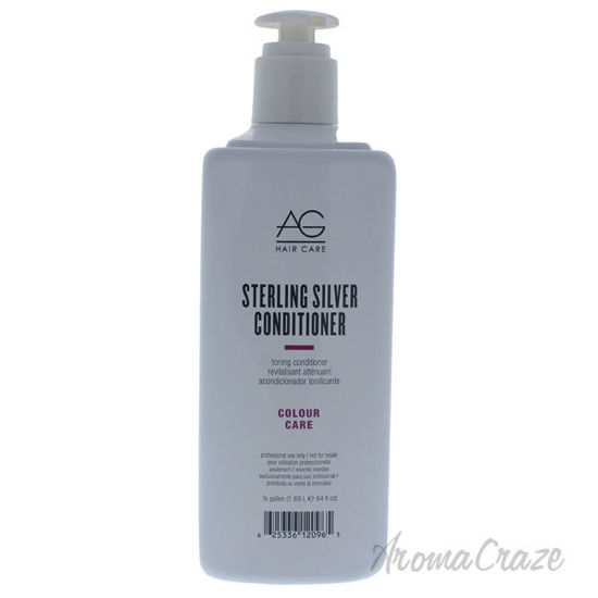Picture of Sterling Silver Toning Conditioner by AG Hair Cosmetics for Unisex 64 oz Conditioner